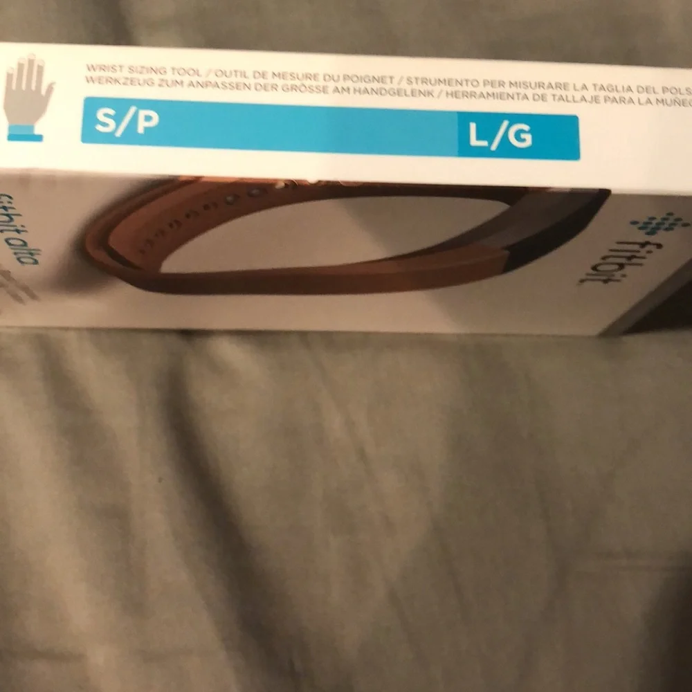 Fitbit Alta Leather Accessory Band/ Bracelet